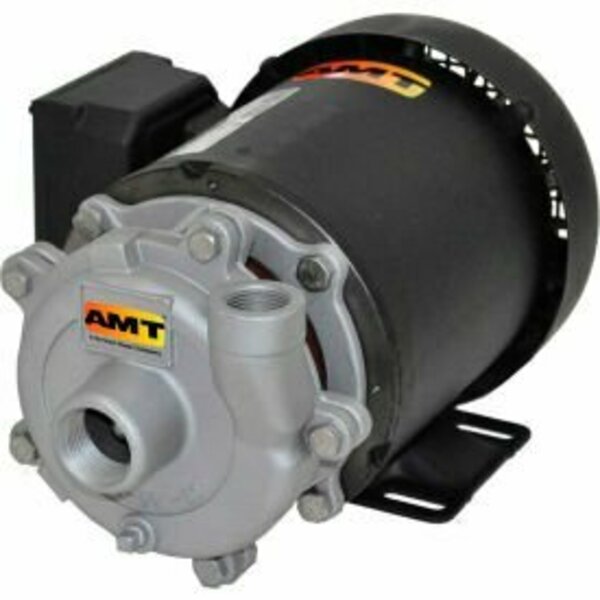 Springer Pumps AMT 1-1/4in x 1in Cast Iron Straight Centrifugal Pump, Buna-N Seal, 1hp 1 Phase Motor 369C-95